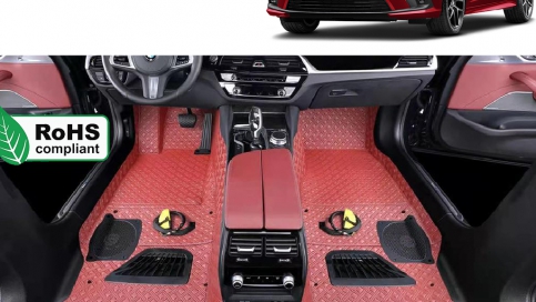 Thảm lót sàn ô tô 360 độ Honda Civic 2022 phủ kín 100% sàn xe, bền bỉ trên 5 năm